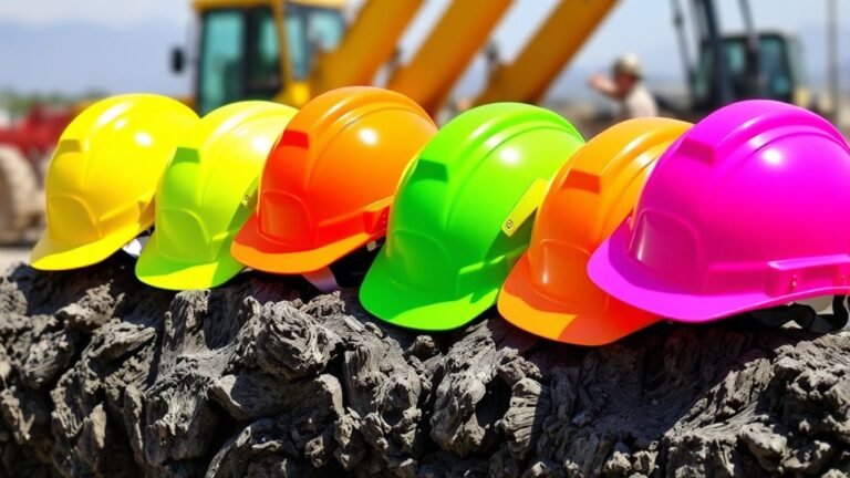 bright helmet colors safety