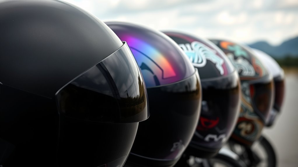 chic helmets for riders