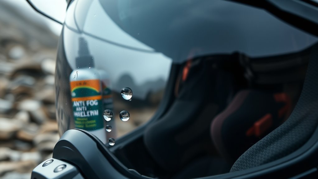 clear visibility while riding