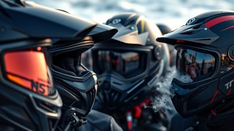 cold weather motorcycle helmets