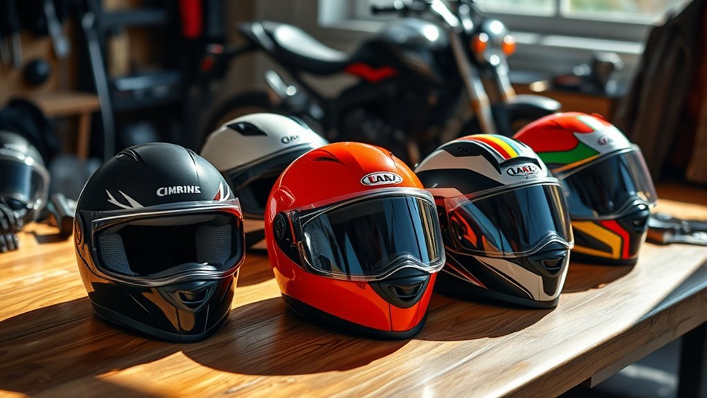 comfort focused motorcycle helmet brands