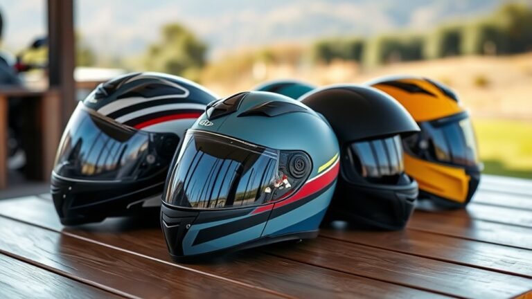 comfortable lightweight motorcycle helmets