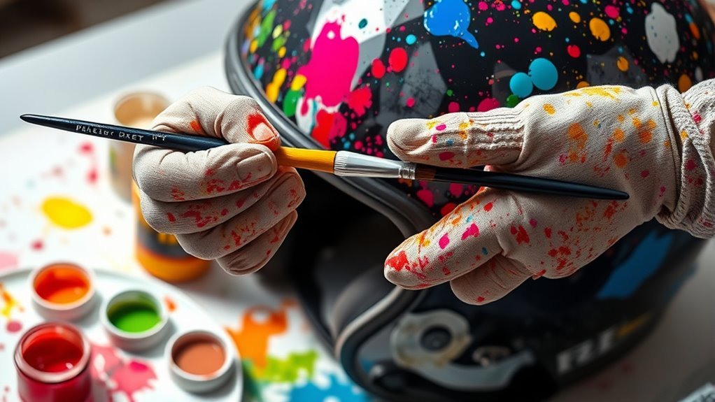 common helmet painting mistakes