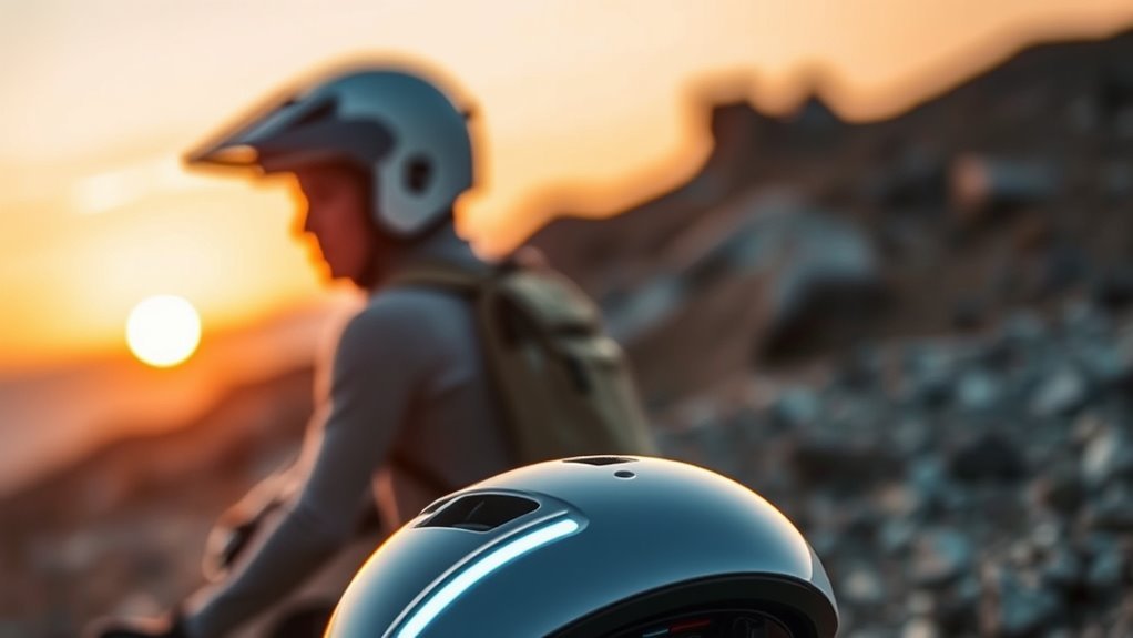 connected helmets enhance safety