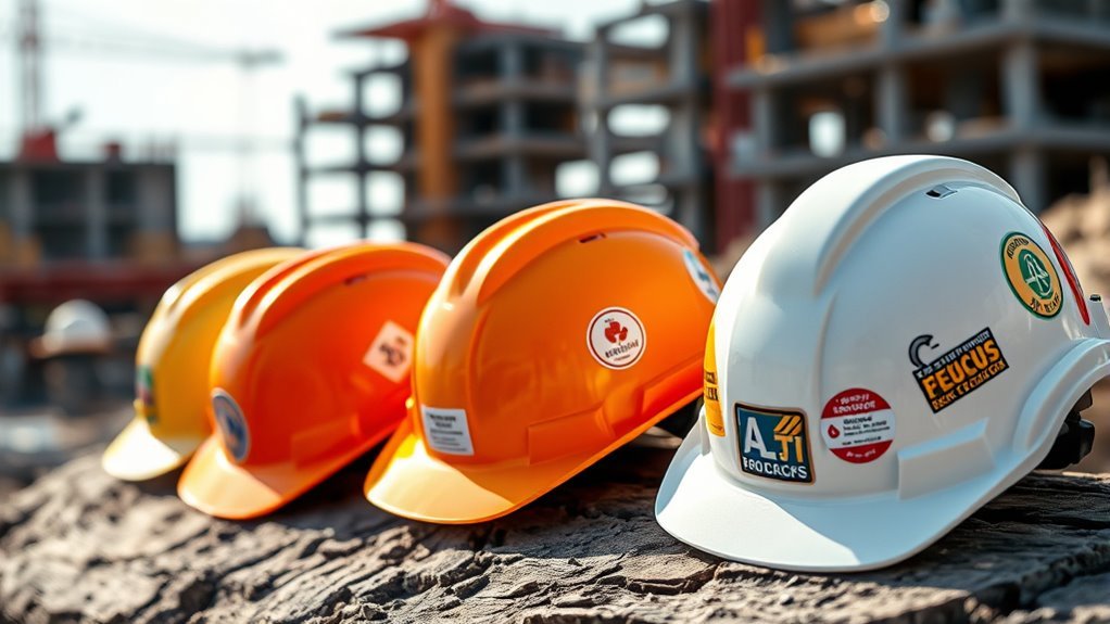 construction helmet safety types