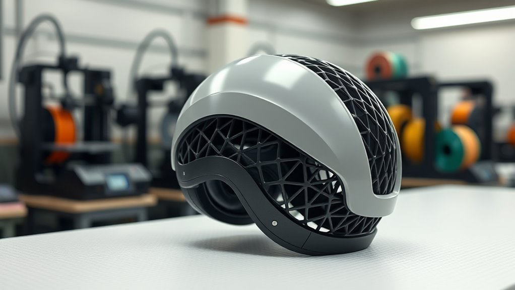 custom fit and impact absorption