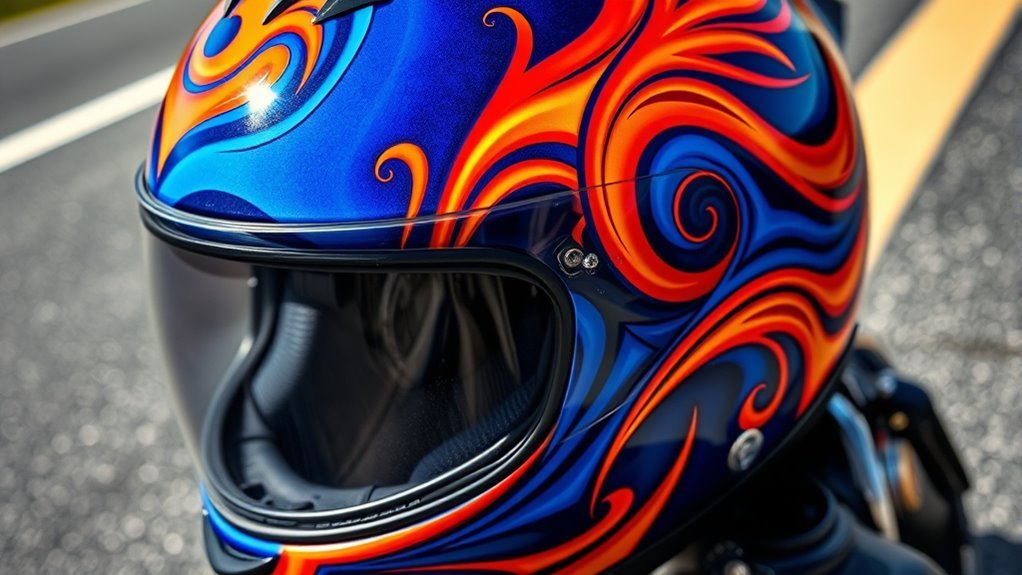 custom graphics for helmets