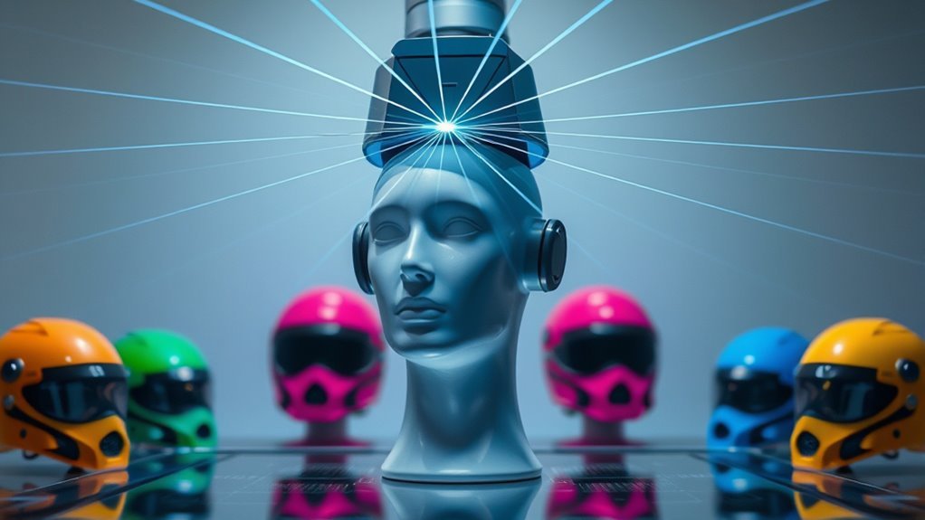 custom helmet fitting technology