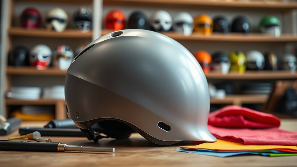 custom lightweight helmet materials