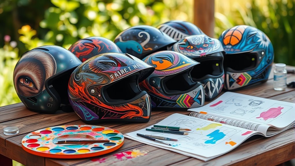 customize your helmet art