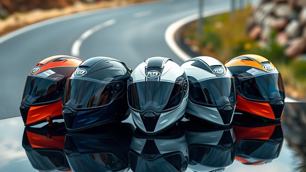 dual visor safety features