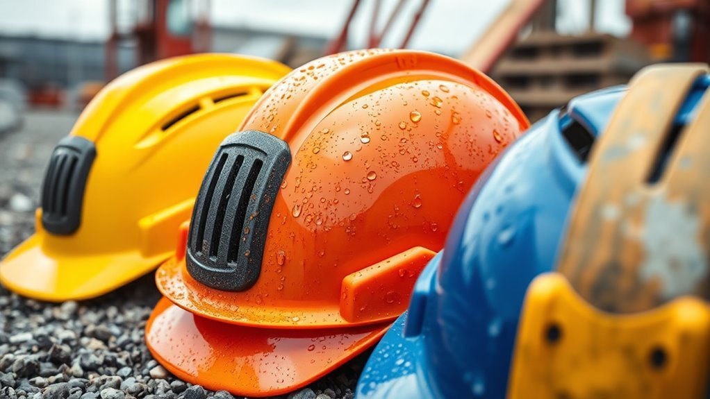durable helmets for construction