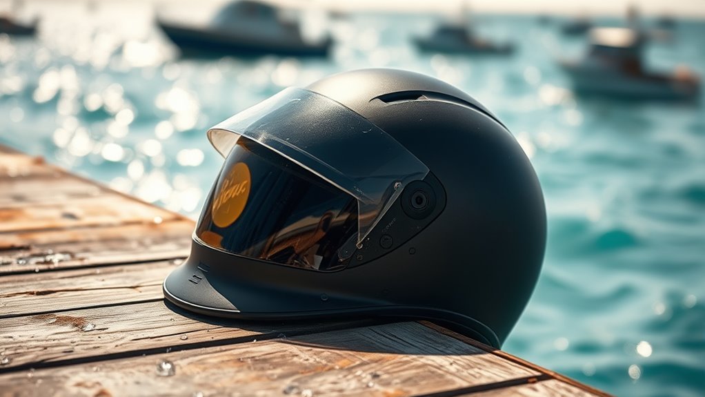 durable polycarbonate helmet protection