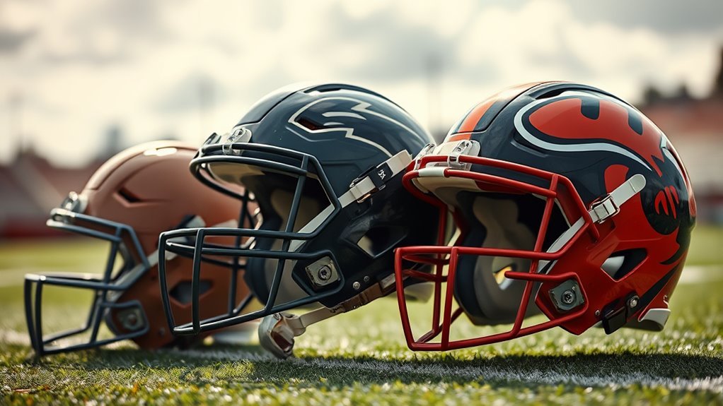 enhanced football helmet safety