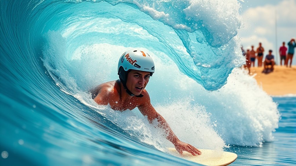 enhanced visibility for surfing