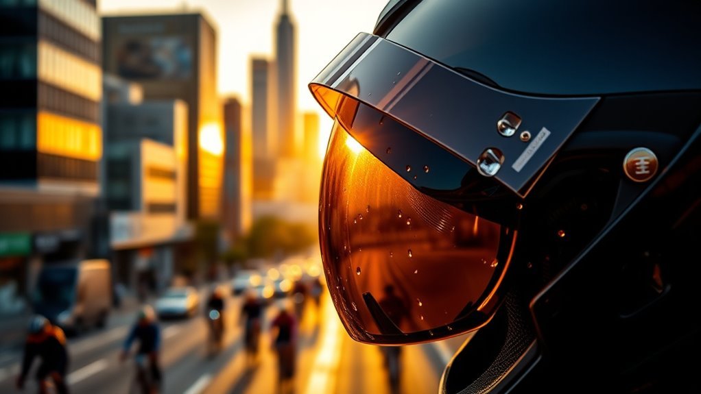 essential helmet visor features
