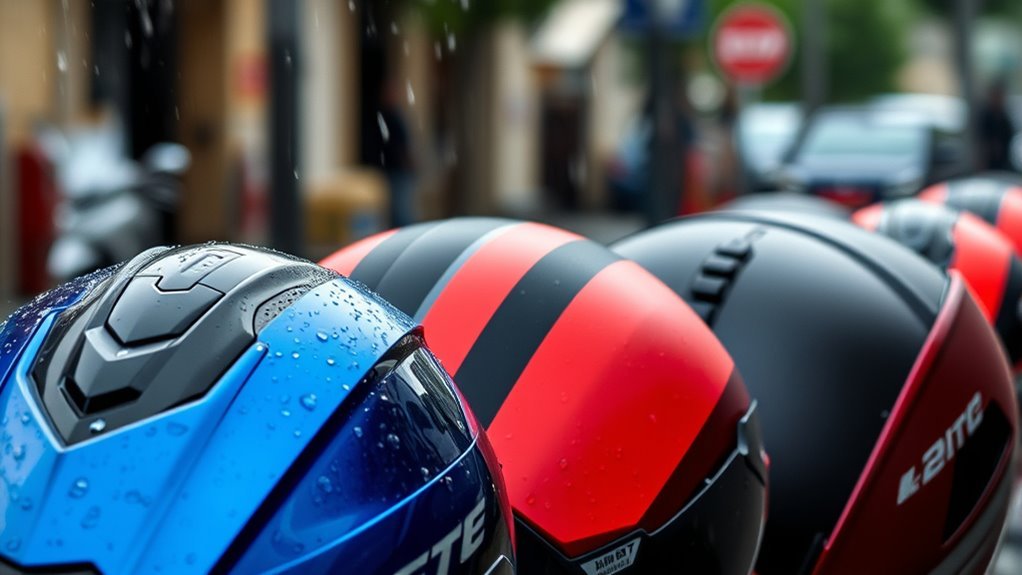 essential waterproof motorcycle helmets