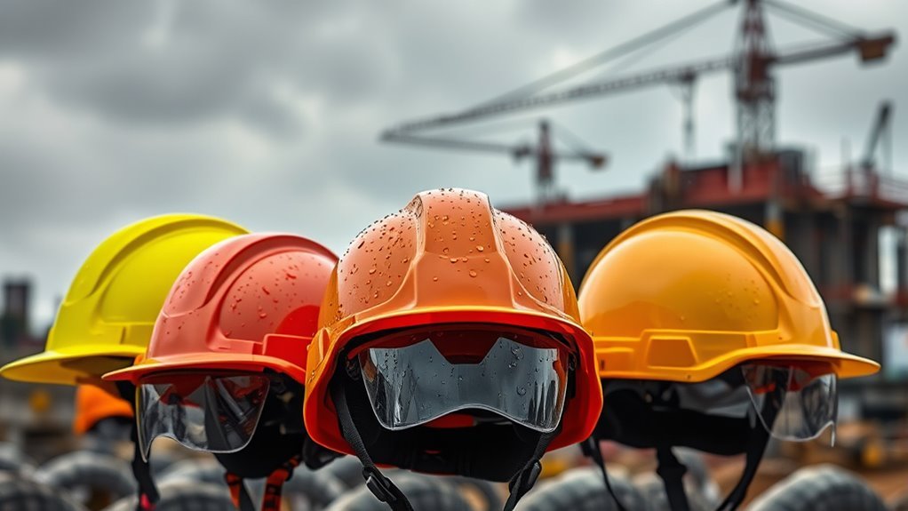 extreme weather safety helmets