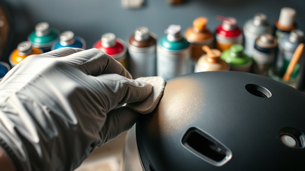 fixing heavy paint application