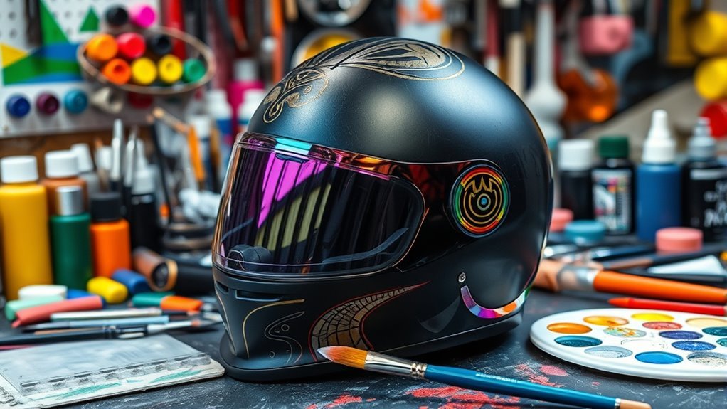 flawless helmet painting techniques