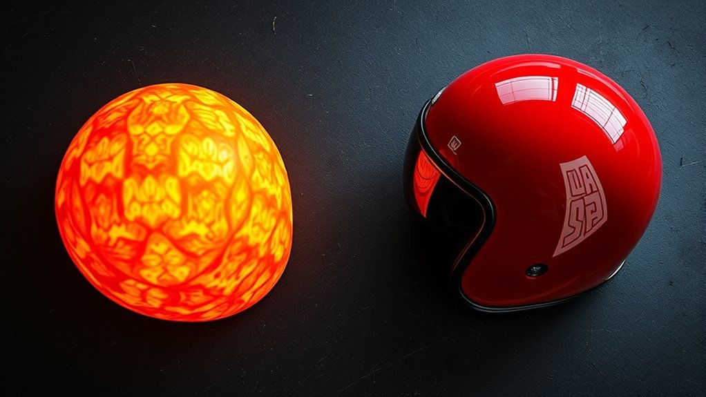 foam helmets enhance impact protection