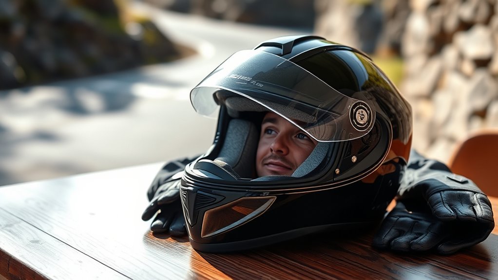 gradual helmet fitting process