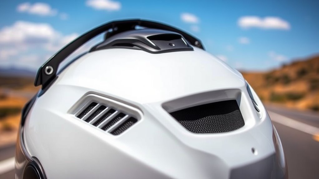 helmet airflow and comfort