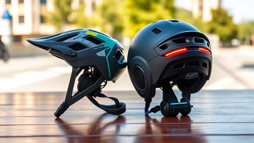 helmet comparison for riders