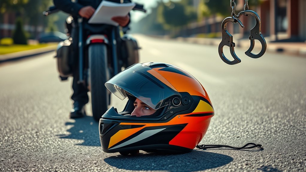 helmet compliance and penalties