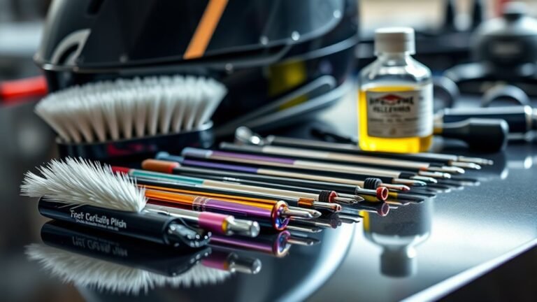 helmet detailing essential tools