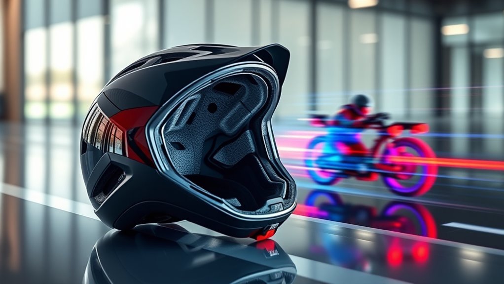 helmet impact force dynamics