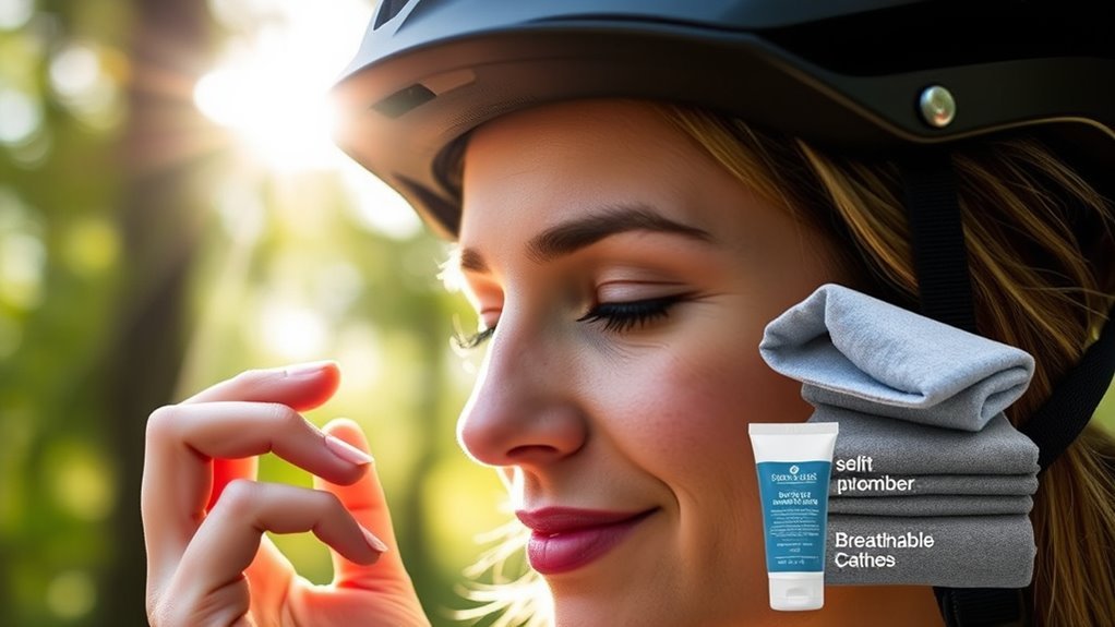 helmet itch prevention strategies