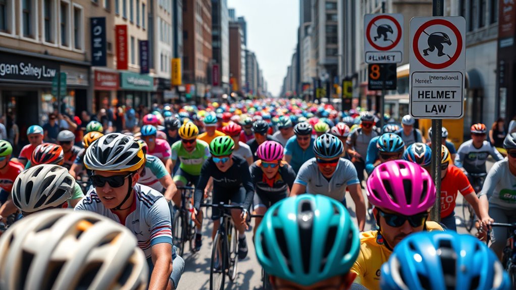 helmet laws improve safety