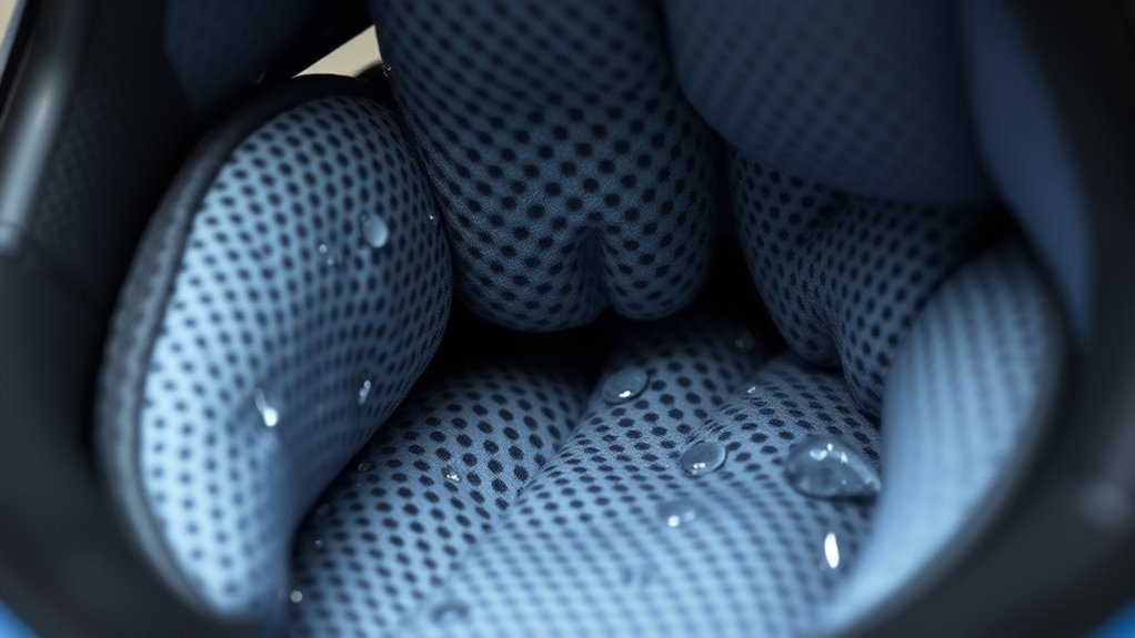helmet padding material considerations