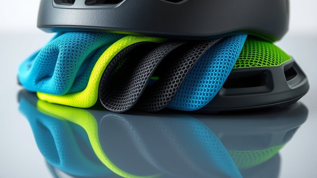 helmet padding material options
