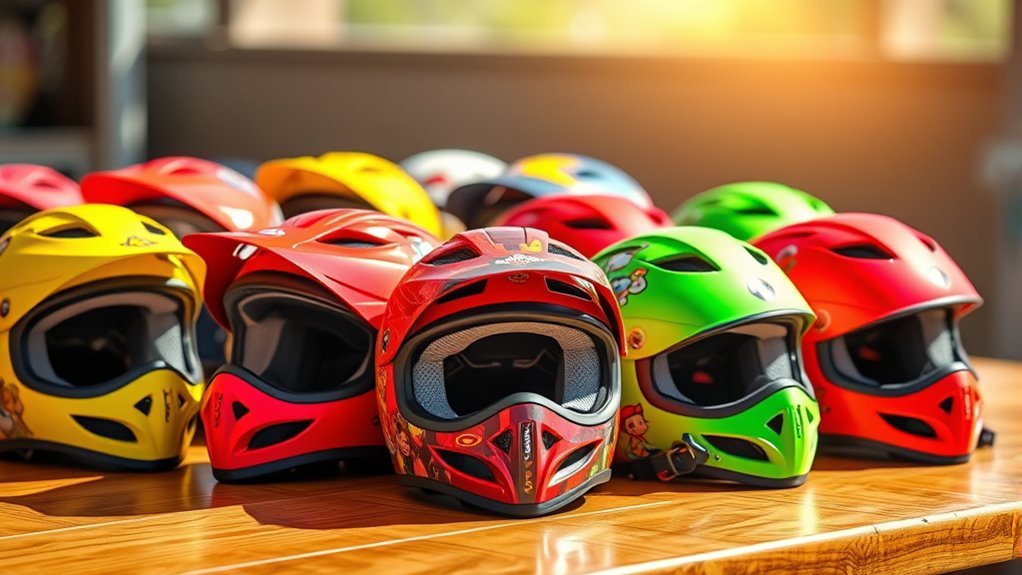 helmet protection and visibility