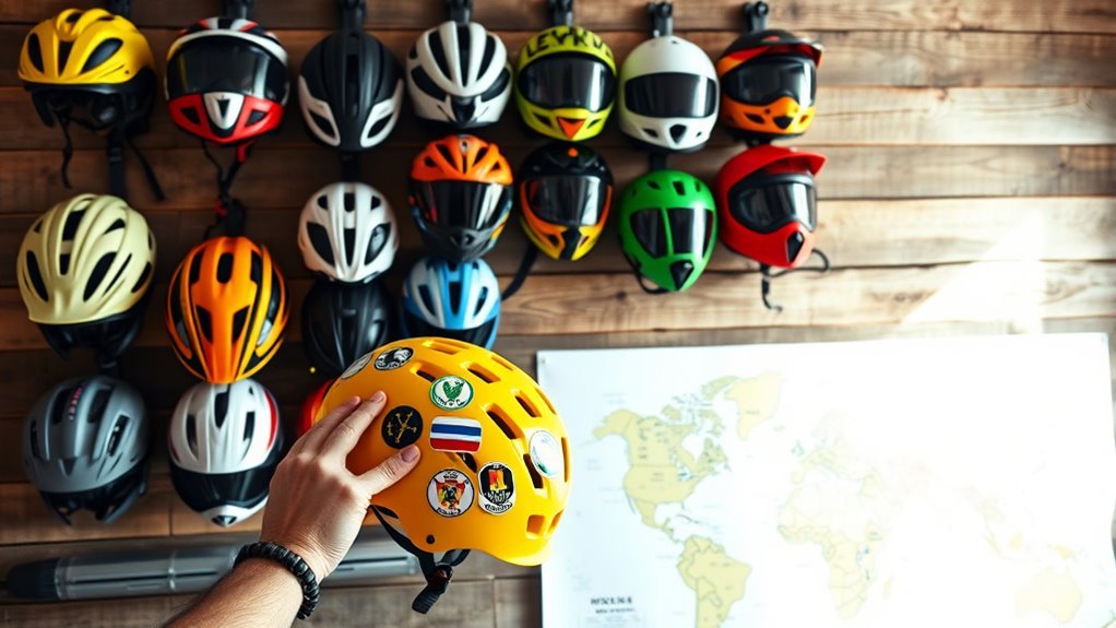 helmet regulations by country