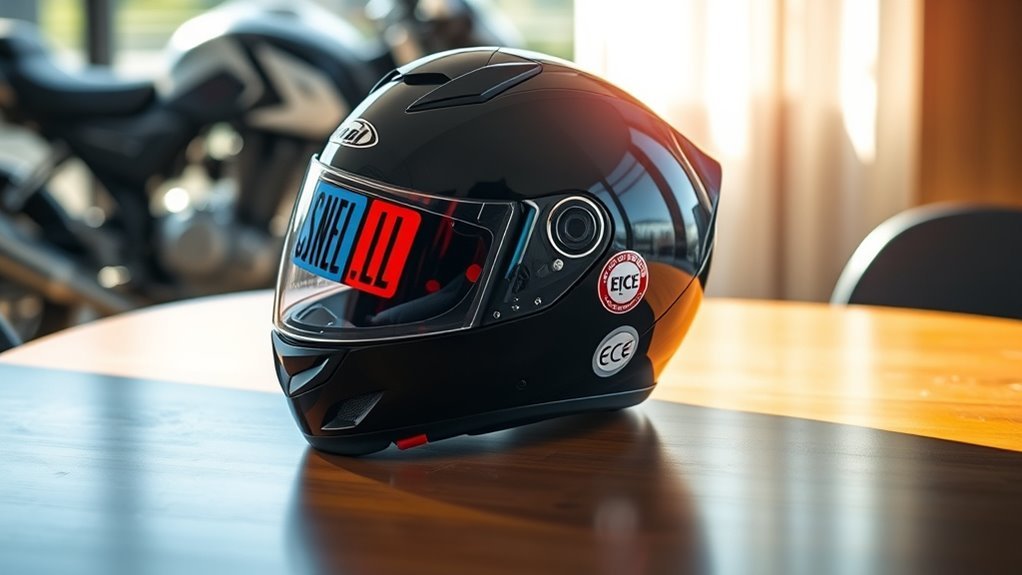 helmet safety rating comparison