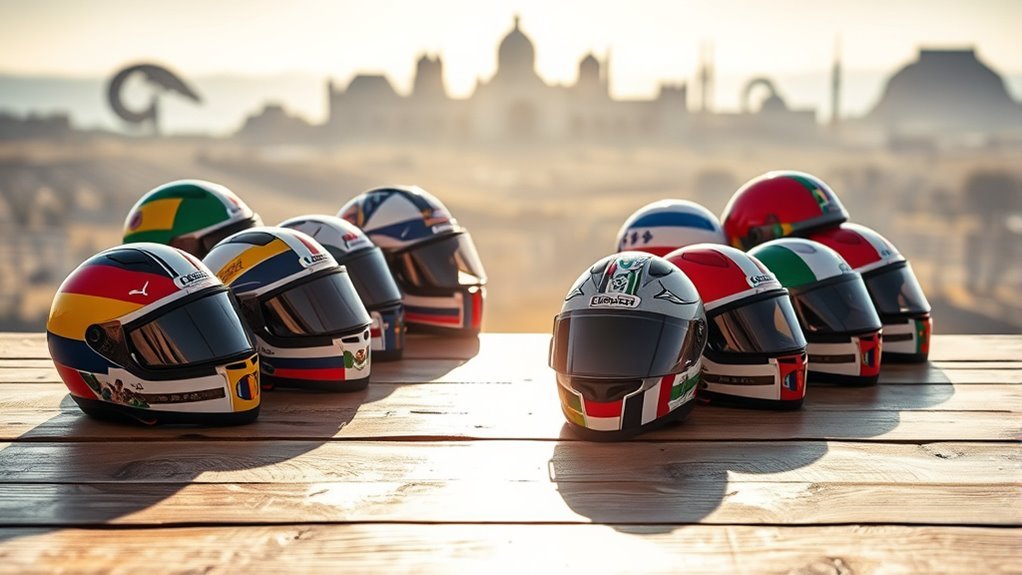 helmet safety standard variations