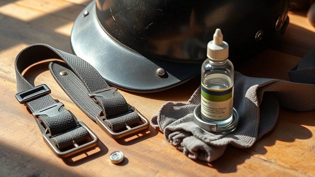 helmet scratch identification tips