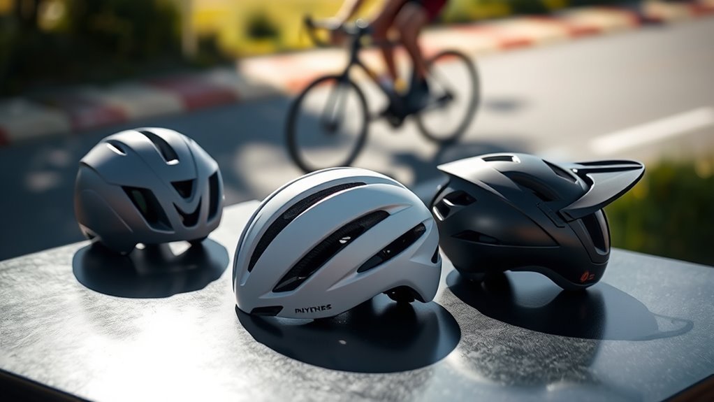 helmet shape impacts safety