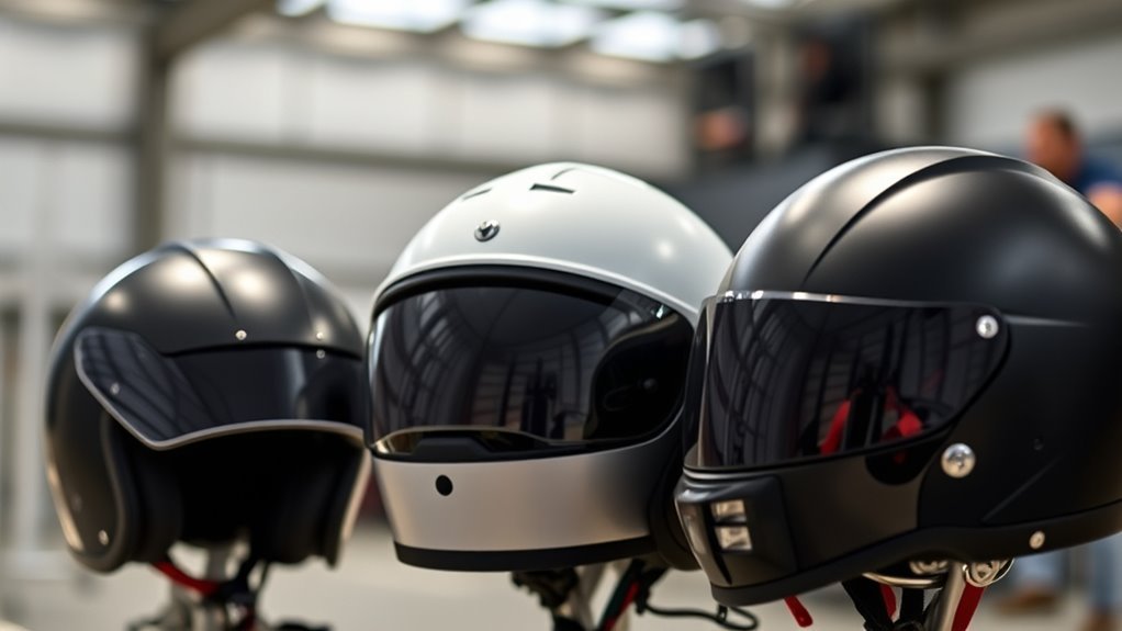 helmet shape impacts safety