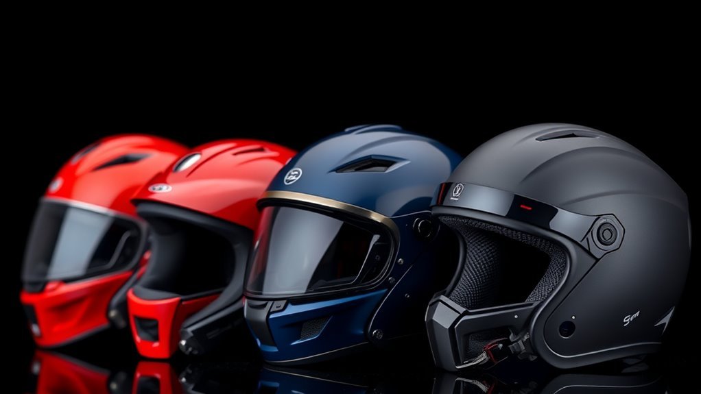 helmet shape impacts safety