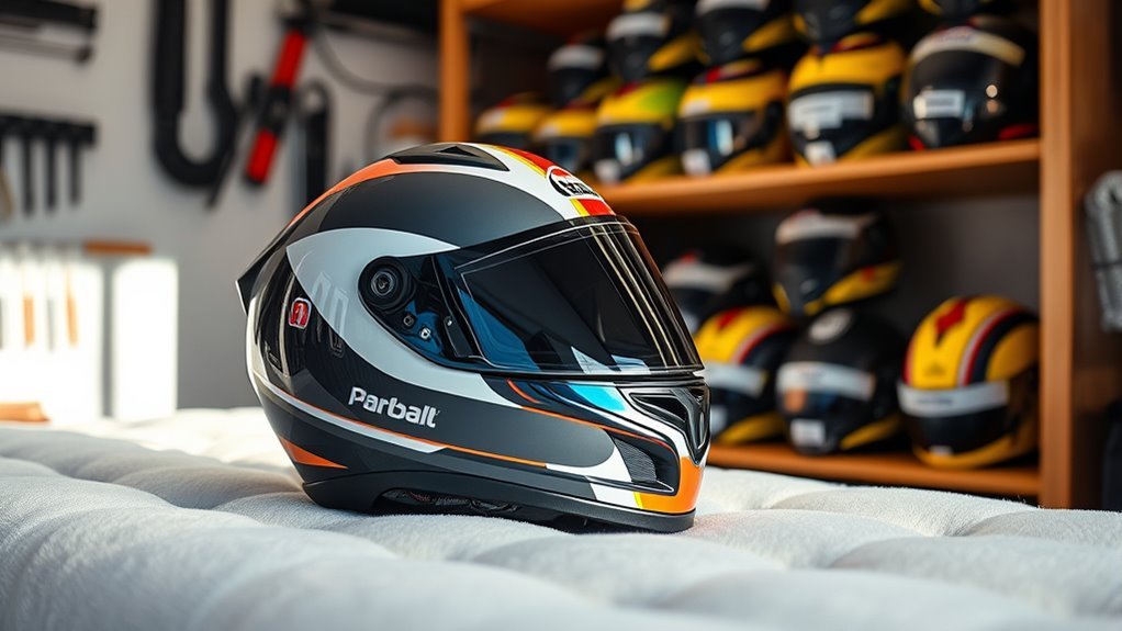 helmet storage and care