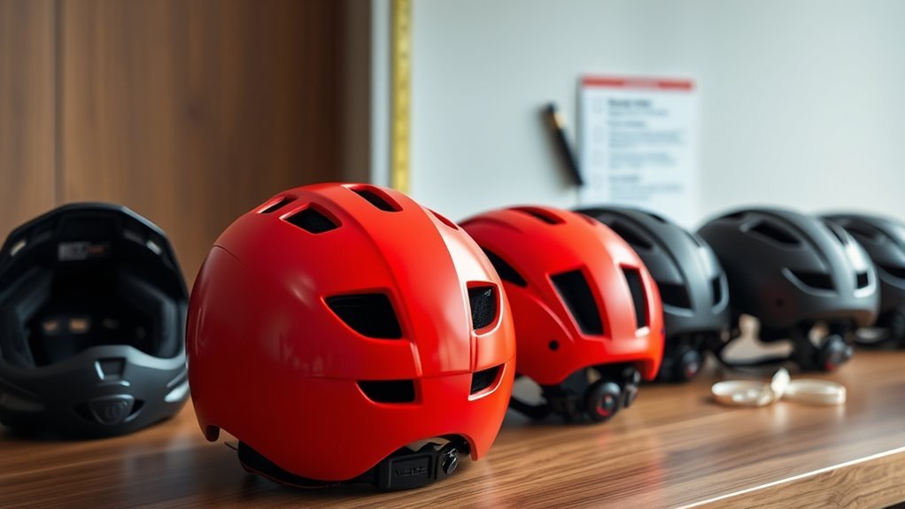helmet type selection matters