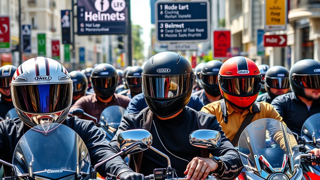 helmet use significantly improves safety