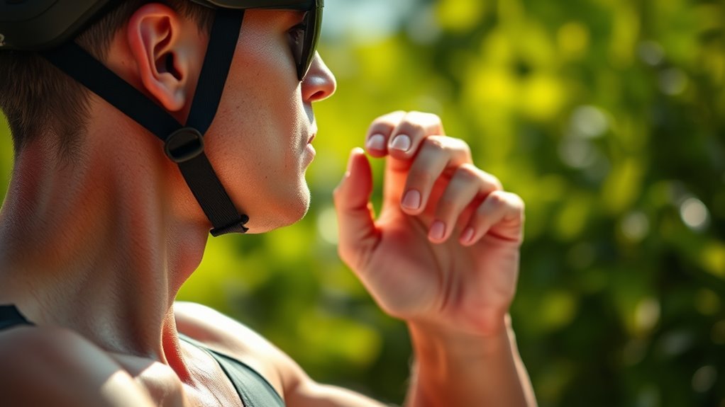 helmet weight affects neck health