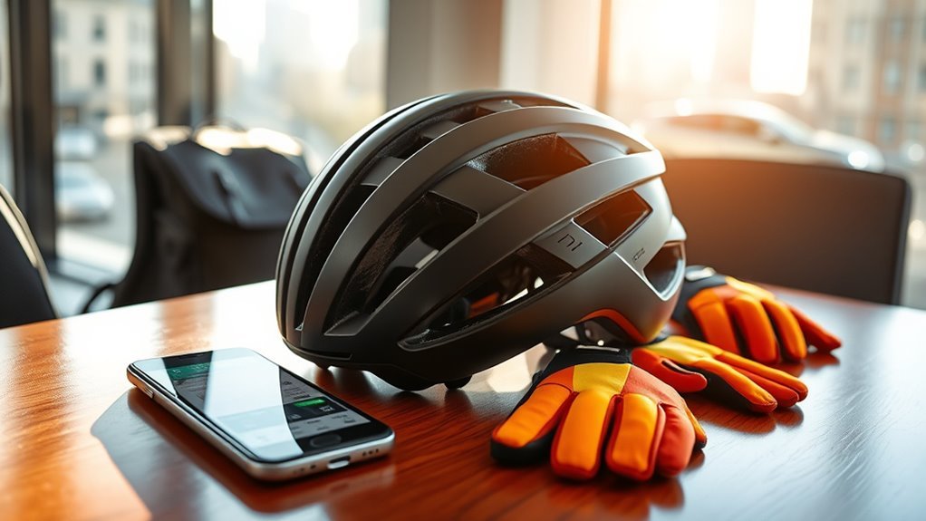 helmet weight influences materials