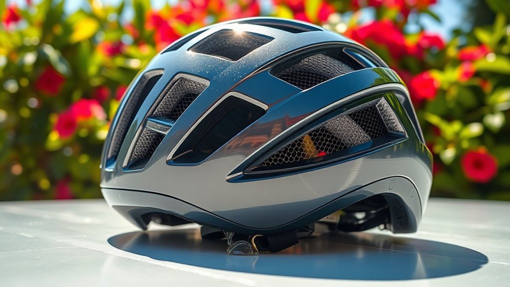 hot weather helmet features