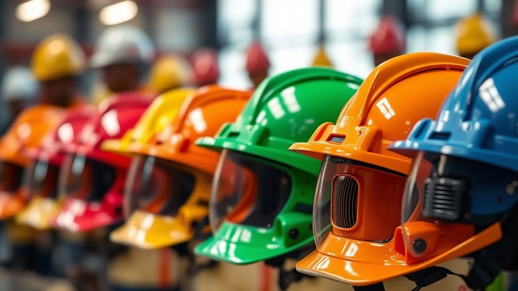 industrial helmet safety features